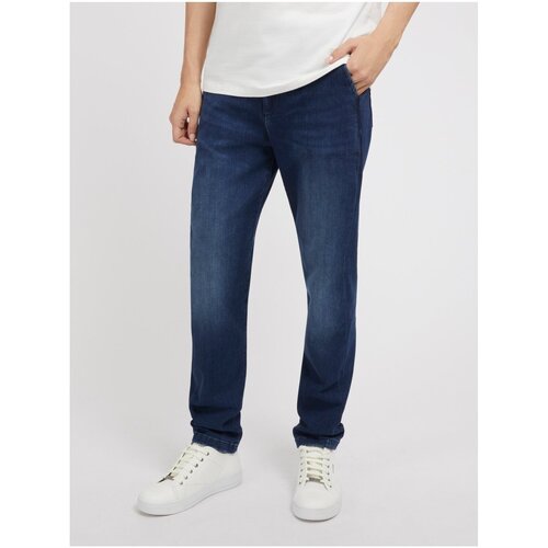 Textiel Heren Straight jeans Guess M3YB04 D5252 Blauw