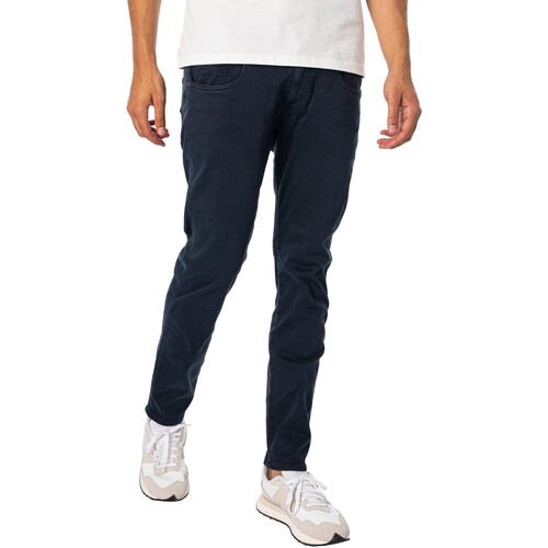 Textiel Heren Skinny jeans Replay Anbass Hyperflex Slim Jeans Blauw