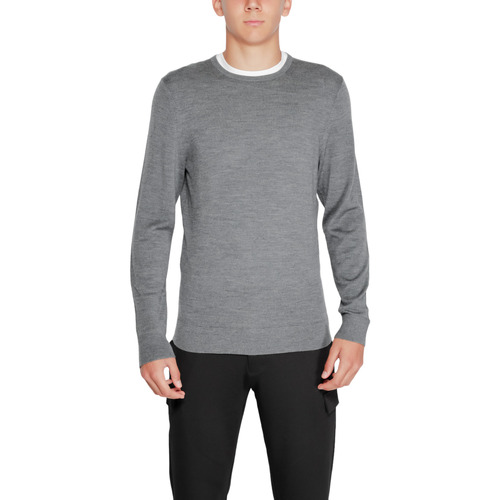 Textiel Heren Truien Calvin Klein Jeans MERINO RWS CREW NECK K10K109474 Grijs