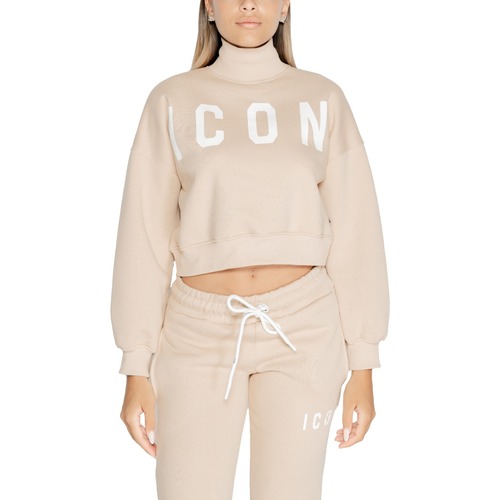 Textiel Dames Sweaters / Sweatshirts Icon ID9105F Beige