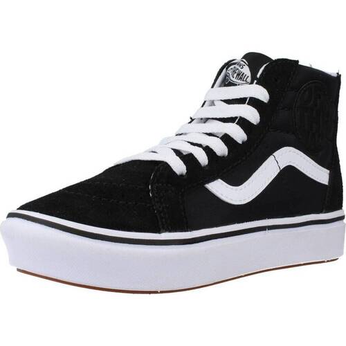 Schoenen Jongens Sneakers Vans UY COMFYCUSH SK8-HI Zwart