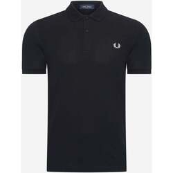 Textiel Heren T-shirts & Polo’s Fred Perry Plain  shirt Zwart