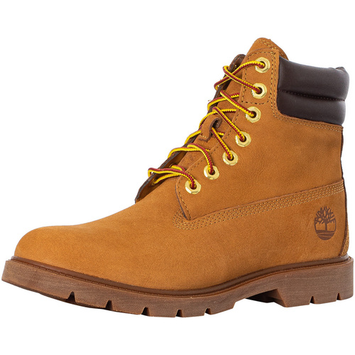 Schoenen Heren Hoge laarzen Timberland Leren laarzen van 6 inch Brown