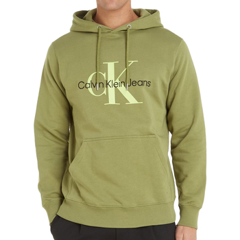 Textiel Heren Sweaters / Sweatshirts Calvin Klein Jeans  Groen