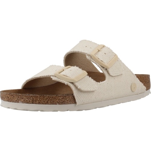 Schoenen Dames Sandalen / Open schoenen Birkenstock ARIZONA RIVET LOGO Beige