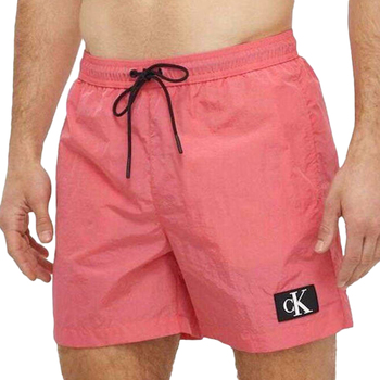 Textiel Heren Zwembroeken/ Zwemshorts Calvin Klein Jeans  Roze