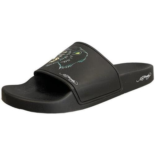 Schoenen Heren Slippers Ed Hardy Stealth Slides - Black Zwart