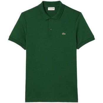 Textiel Heren T-shirts & Polo’s Lacoste Regular Fit Cotton Pima Polo Shirt Pine Green Groen