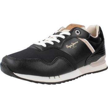 Schoenen Dames Sneakers Pepe jeans LONDON STREET W Zwart