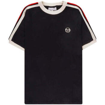 Textiel Heren T-shirts & Polo’s Sergio Tacchini Hadow Ringer T-Shirt Black Zwart