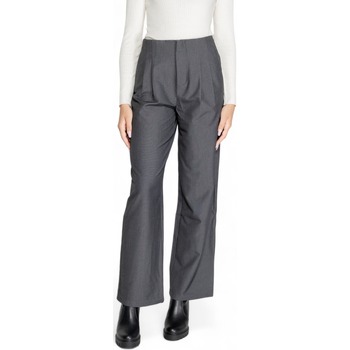 Textiel Dames Losse broeken / Harembroeken Only ONLMARION HW PLEAT WID MEL PANT TLR 15327950 Grijs