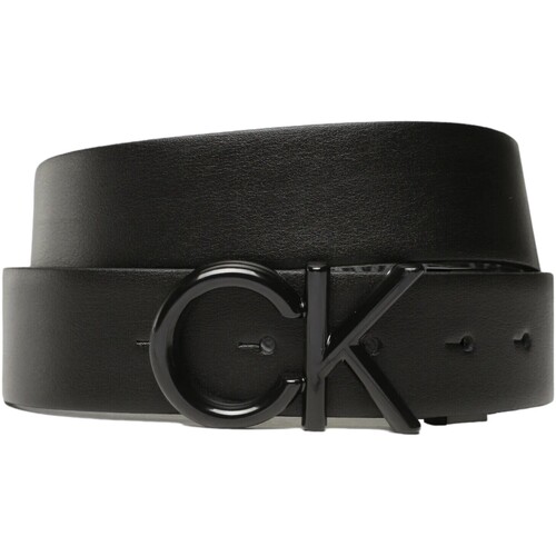 Accessoires Heren Riemen Calvin Klein Jeans ADJ/REV CK METAL BOMBE MONO 35MM K50K509964 Zwart