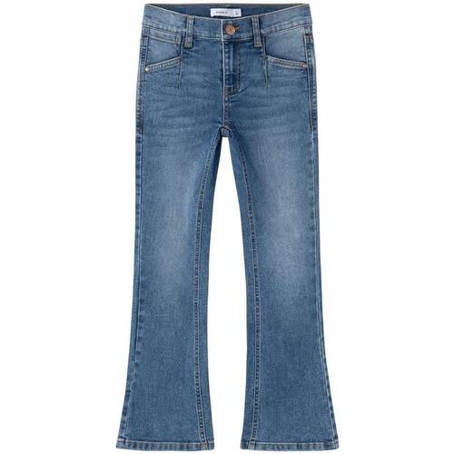 Textiel Meisjes Straight jeans Name it  Blauw