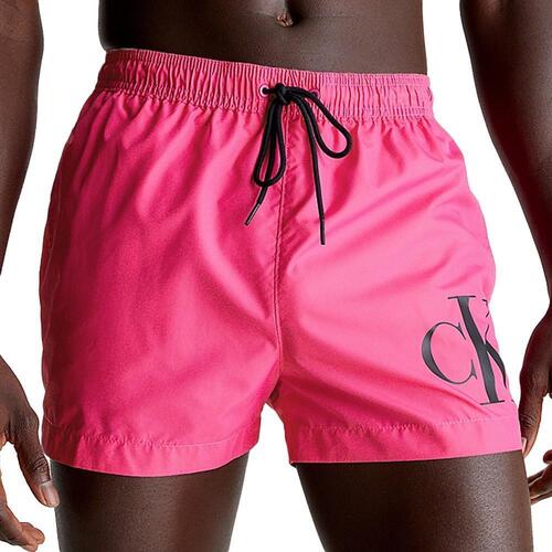 Textiel Heren Zwembroeken/ Zwemshorts Calvin Klein Jeans  Roze