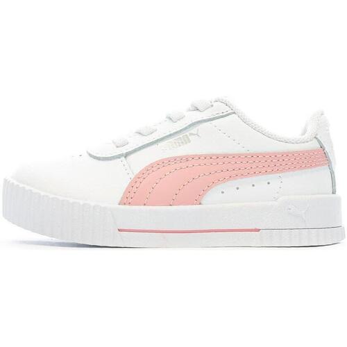 Schoenen Meisjes Lage sneakers Puma  Roze