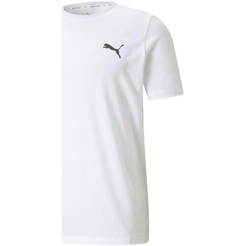 Textiel Heren T-shirts & Polo’s Puma  Wit