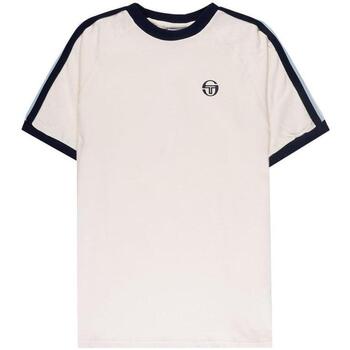 Textiel Heren T-shirts & Polo’s Sergio Tacchini Hadow Ringer T-Shirt Gardenia Wit