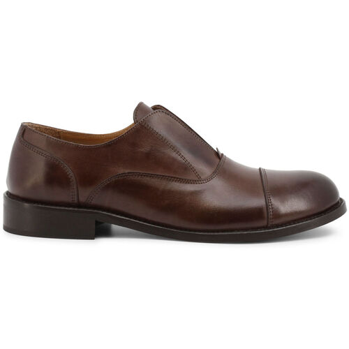 Schoenen Heren Derby & Klassiek Duca Di Morrone Lucas - Leather Dark Brown Brown