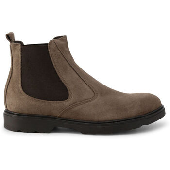 Schoenen Heren Laarzen Duca Di Morrone Milo - Suede Taupe Brown