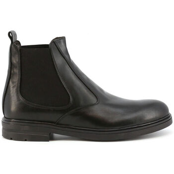 Schoenen Heren Laarzen Duca Di Morrone Damiano - Leather Black Zwart