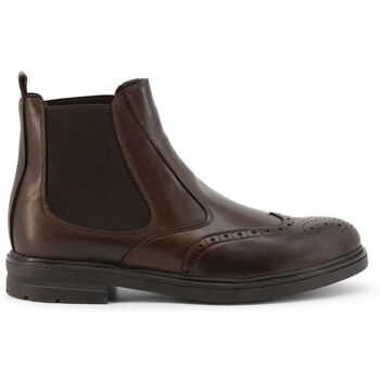 Schoenen Heren Laarzen Duca Di Morrone Giona - Leather Light Brown Brown