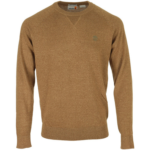 Textiel Heren Truien Timberland Cotton Raglan Sleeve Cr Geel