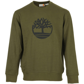 Textiel Heren Truien Timberland Tree Logo Crew Neck Swe Groen