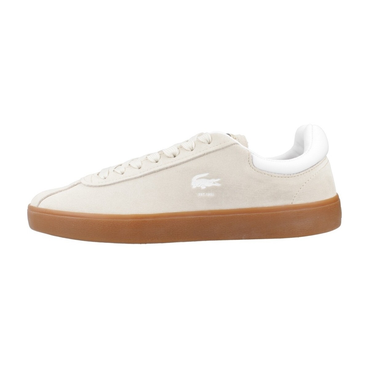 Schoenen Dames Sneakers Lacoste BASESHOT Beige