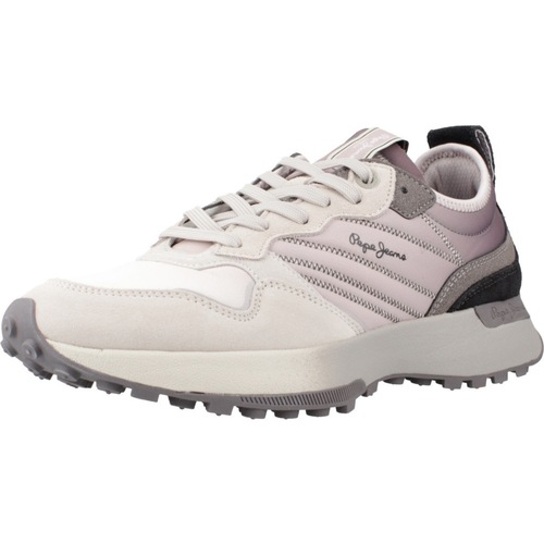 Schoenen Dames Sneakers Pepe jeans LUCKY FLAG Violet