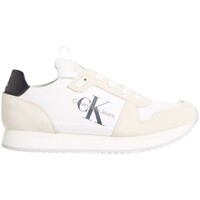 Schoenen Dames Sneakers Calvin Klein Jeans 34127 BLANCO