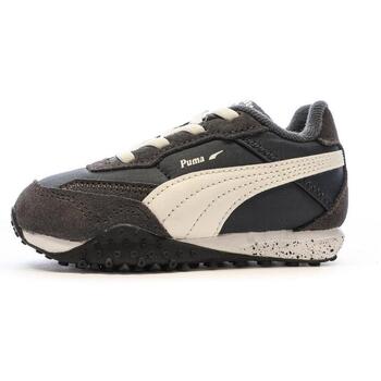 Schoenen Jongens Lage sneakers Puma  Zwart