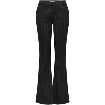 Textiel Dames Losse broeken / Harembroeken Only ONLMARLEY LIFE MW HB STR FLARED PANT TLR 15328077 Grijs