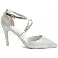 Schoenen Dames pumps Leindia 92144 Zilver