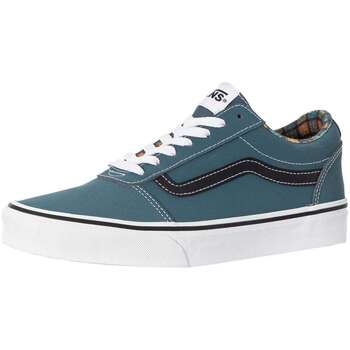 Schoenen Heren Lage sneakers Vans Ward leren sneakers Blauw