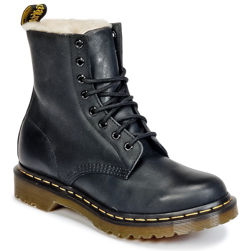 Schoenen Dames Laarzen Dr. Martens SERENA Zwart