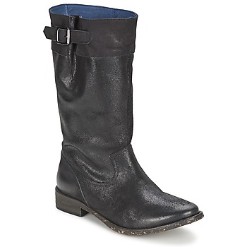 Schoenen Dames Hoge laarzen Schmoove SANDINISTA BOOTS Zwart / Métal