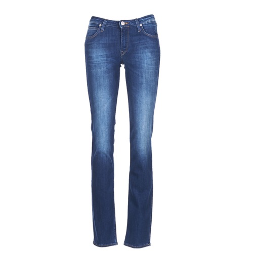 Textiel Dames Straight jeans Lee MARION STRAIGHT Blauw / Medium