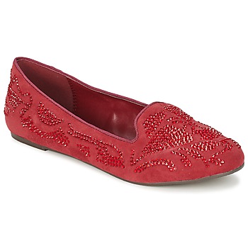 Schoenen Dames Mocassins Moony Mood LUDIA Rood