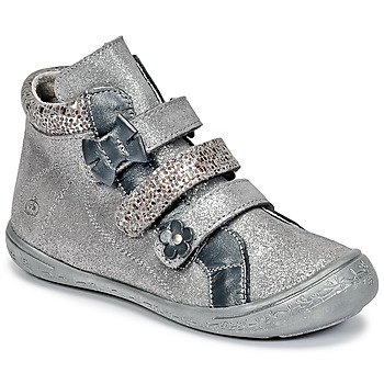 Schoenen Meisjes Hoge sneakers Citrouille et Compagnie FALIE Grijs