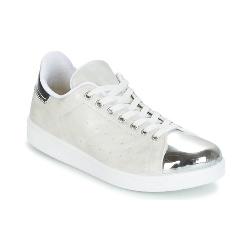 Schoenen Dames Lage sneakers Yurban HETTANE Grijs / Zilver