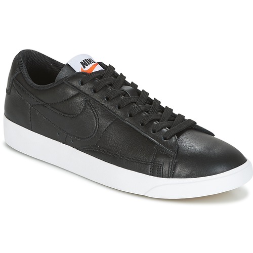 Schoenen Dames Lage sneakers Nike BLAZER LOW LEATHER W Zwart