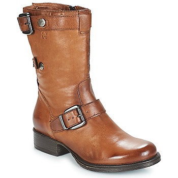 Schoenen Dames Laarzen Dream in Green NARAMEL Brown