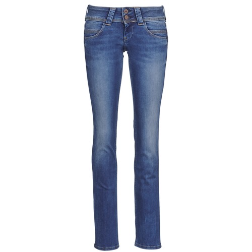 Textiel Dames Straight jeans Pepe jeans VENUS Blauw / Medium