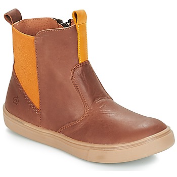 Schoenen Jongens Laarzen Citrouille et Compagnie JRYNE  camel / Geel