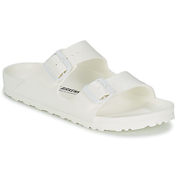 Schoenen Dames Leren slippers Birkenstock ARIZONA EVA Wit