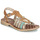 Schoenen Meisjes Sandalen / Open schoenen GBB FANNI Brown / Goud