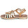 Schoenen Meisjes Sandalen / Open schoenen GBB FANNI Brown / Goud