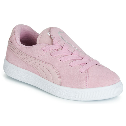 Schuhe Mädchen Sneaker Low Puma PS SUEDE CRUSH AC.LILAC Lila