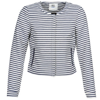 Vêtements Femme Vestes / Blazers Vero Moda MALTA Marine / Blanc