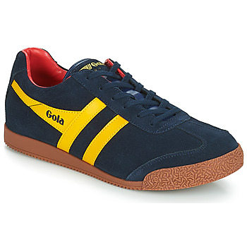 Schuhe Herren Sneaker Low Gola HARRIER Blau / Gelb